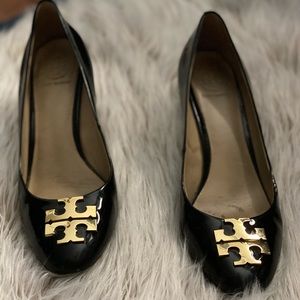 Used Tory Burch square heels